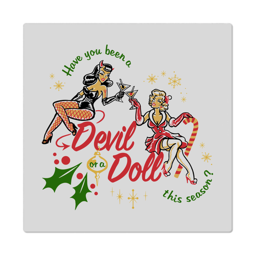 Christmas Pinup Cloth Napkins