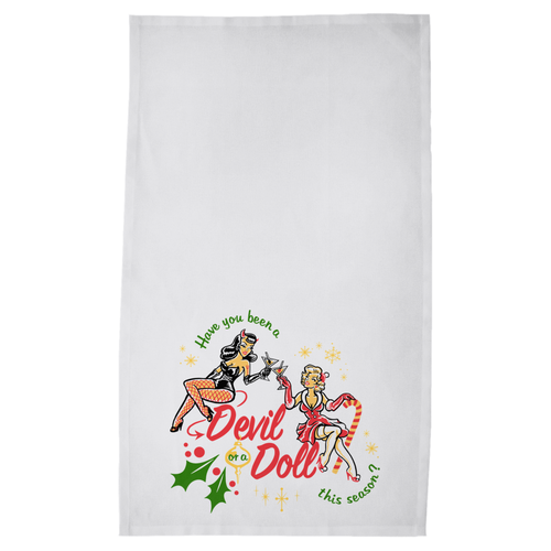 Christmas Pinup Tea Towels