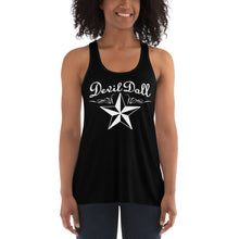 Load image into Gallery viewer, Women&#39;s Nautical Star Flowy Racerback Tank