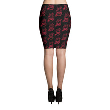 Load image into Gallery viewer, Flamedrop Dangerous Pencil Skirt