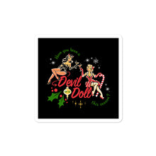 Load image into Gallery viewer, Christmas Pinup sticker 4 x 4